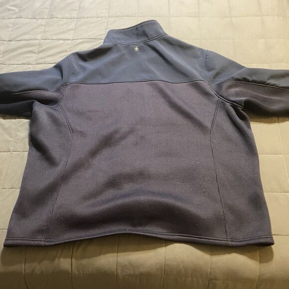 mens swiss tech jacket Size 3XL (54-56) in Navy Blue - Picture 2 of 5